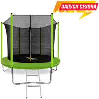 Батут с внутренней сеткой Arland ARL-TN-0803 8FT Green