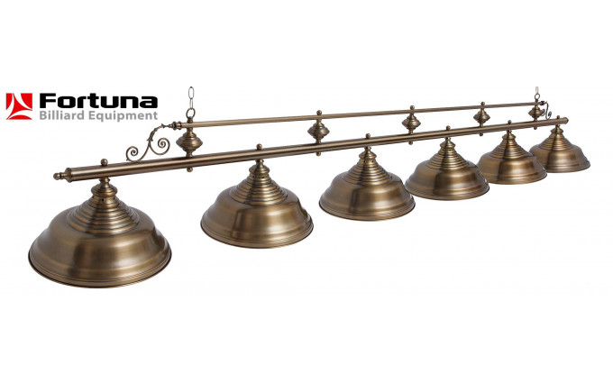 Светильник Fortuna Verona bronze antique  6 плафонов