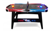 Игровой стол - аэрохоккей "Fire & Ice" 4ф